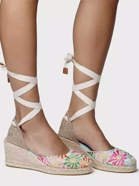Damenplattformen im Espadrilles-Stil Mehrfarbig