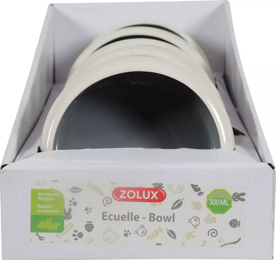 Zolux Μπολ Τροφής για Τρωκτικά 300ml Γκρι