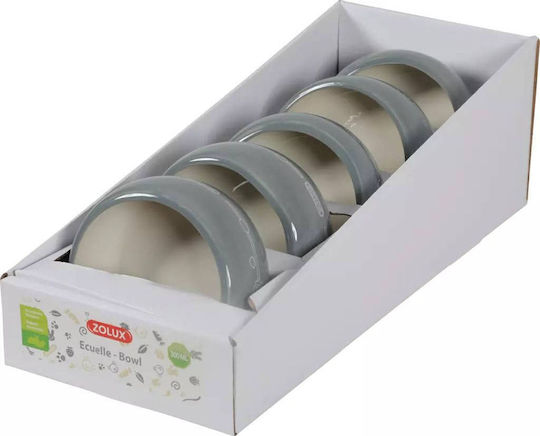 Zolux Μπολ Τροφής για Τρωκτικά 250ml Γκρι
