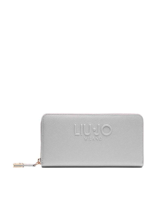 Large Women's Wallet Classic Silver