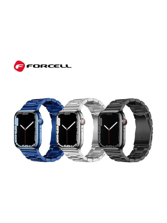 Forcell Armband Silber (Apple Watch 38/40/41 mm, Forcell) Forcell Armband Silber (Apple Watch 38/40/41 mm, Forcell)