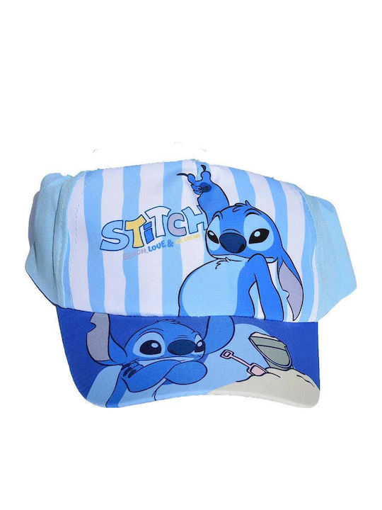 Disney Kinderhüte Jockey Stitch Hellblau