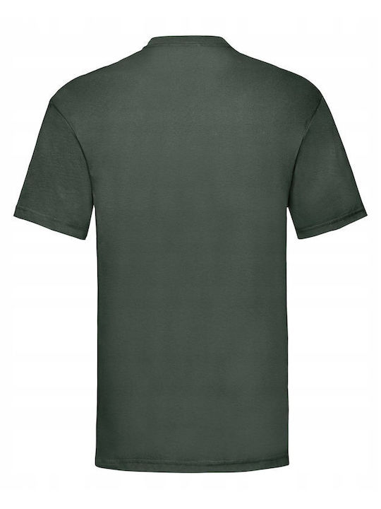 Fruit of the Loom Valueweight Men's Short Sleeve Promotional T-Shirt Bottle Green