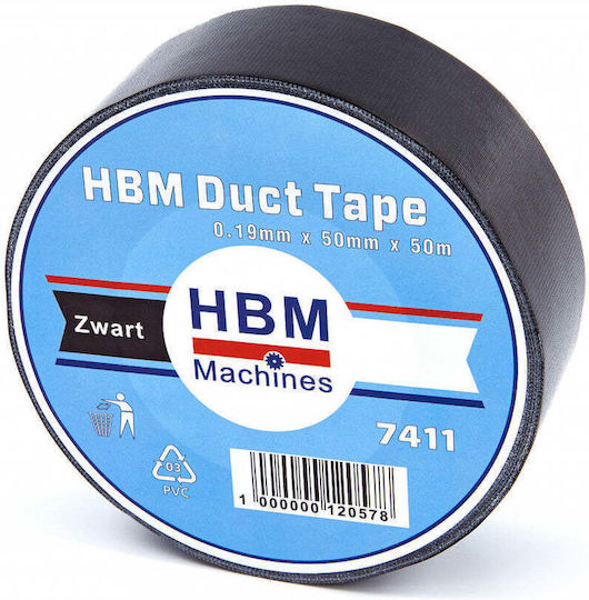 HBM Machines Isolierband 50mm x 50m Schwarz