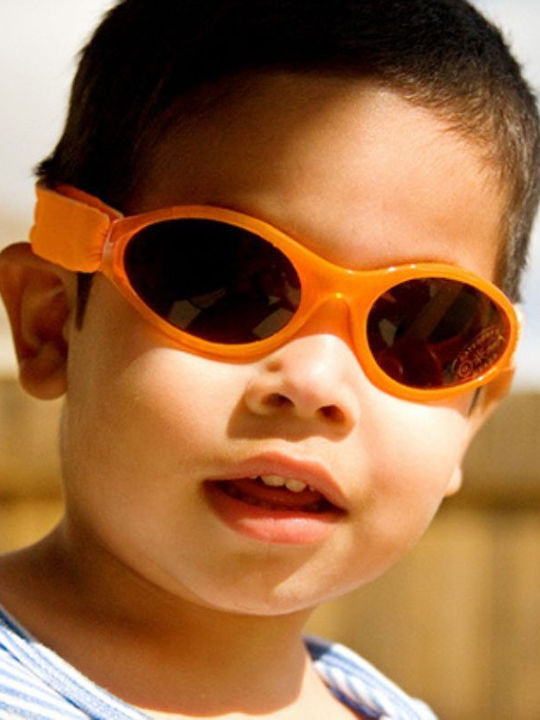 Banz Kidz Αθλητικά Παιδικά Γυαλιά Ηλίου Πορτοκαλί για 2-4 Ετών