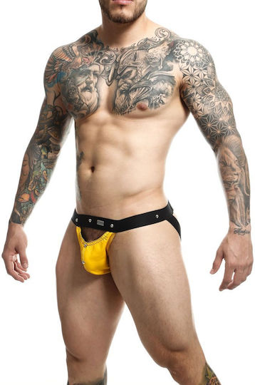 MOB Erotic Wear Ανδρικό Εσώρουχο Jockstrap Κίτρινο