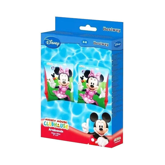 Bestway Aripioare de Înot din Vinil Mickey Mouse 23x15cm. Multicolore Clubhouse