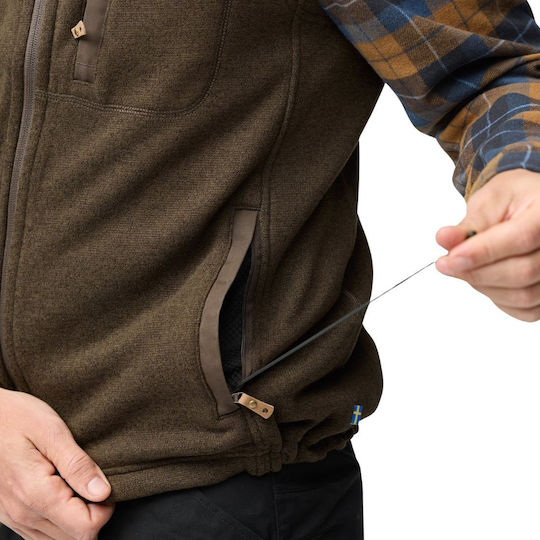 Fjallraven Γιλέκο Κυνηγιού Fleece Buck Graphite
