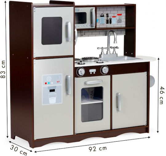 Ecotoys Παιδική Κουζίνα από Ξύλο για 3+ Ετών
