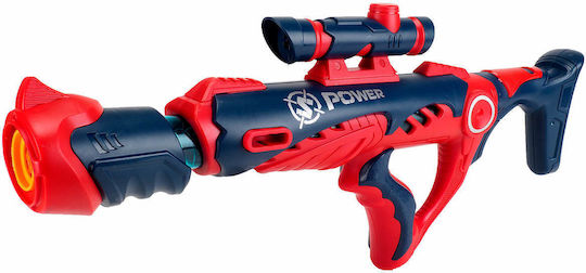 Air Blasters Rifle Scope 12 Eva Foam Balls Target 52x30x47 Cm