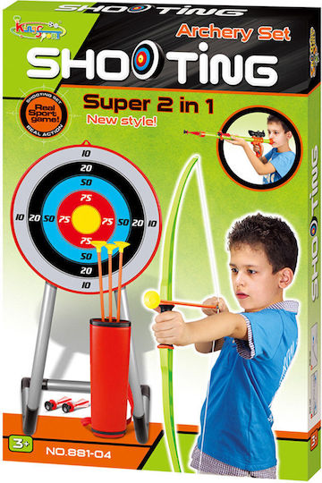 2-in-1 Zielschießset Bogen Blasrohr