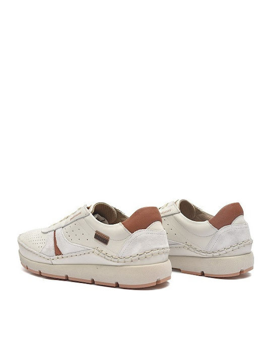 Pantofi casual pentru bărbați Anatomici Albe