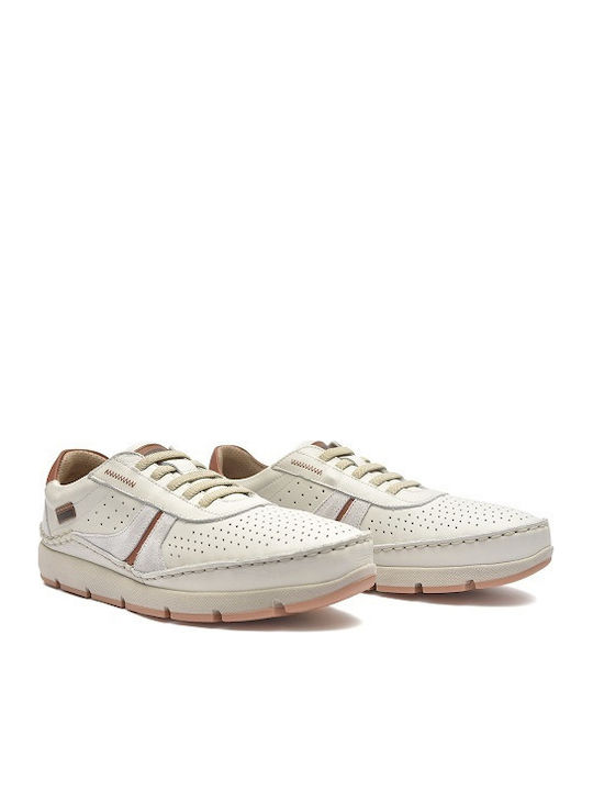 Pantofi casual pentru bărbați Anatomici Albe