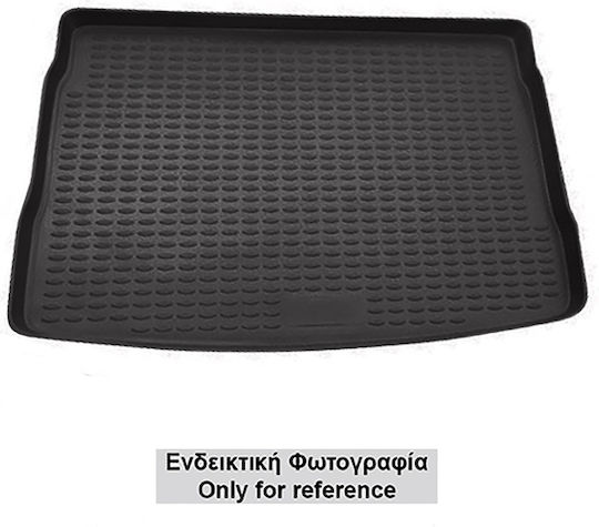 Novline Trunk Mat Tray Type for Skoda Fabia 2019 Black