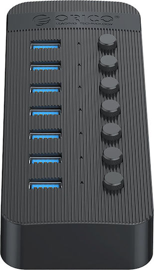 Orico Hub 7 Θυρών USB 3.0 με σύνδεση USB-A