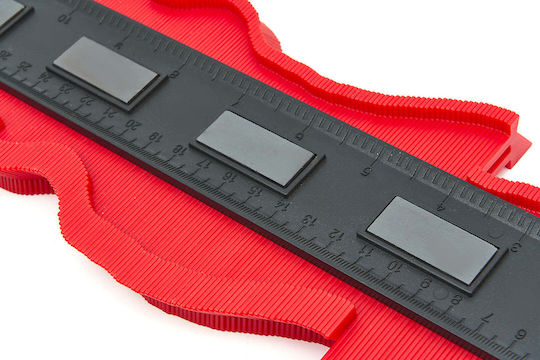 Instrument de duplicare a formei profilului, șablon de contur 535x100x20mm