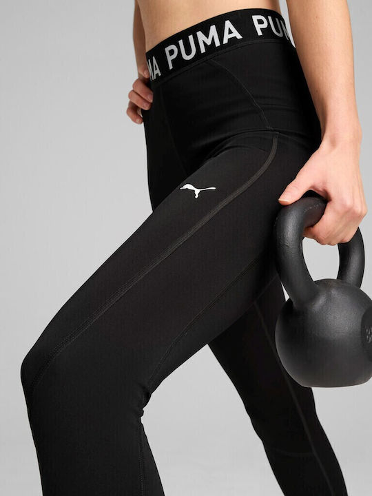 Strong Training Damen Gekürzte Hochtaillierte Leggings Colorblock