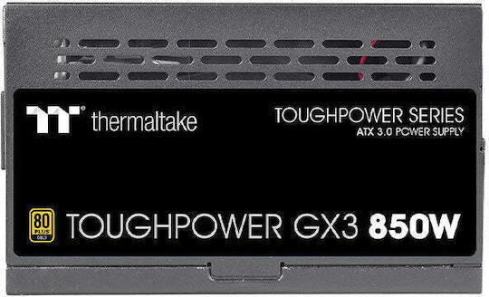 Thermaltake Toughpower GX3 Bulk 850W Black Computer Power Supply Full Wired 80 Plus Gold