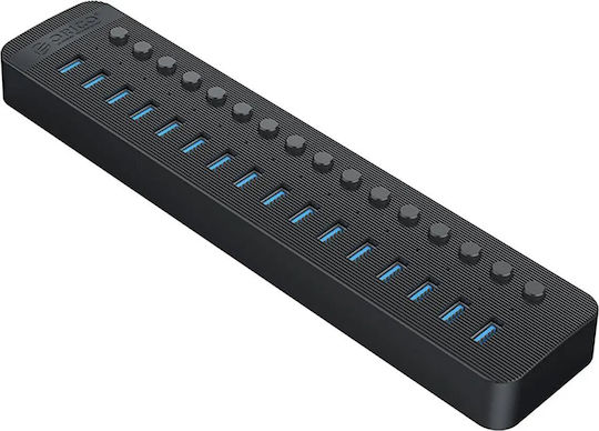 Orico USB Хъб 16 Порта USB 3.0 с Връзка USB-A