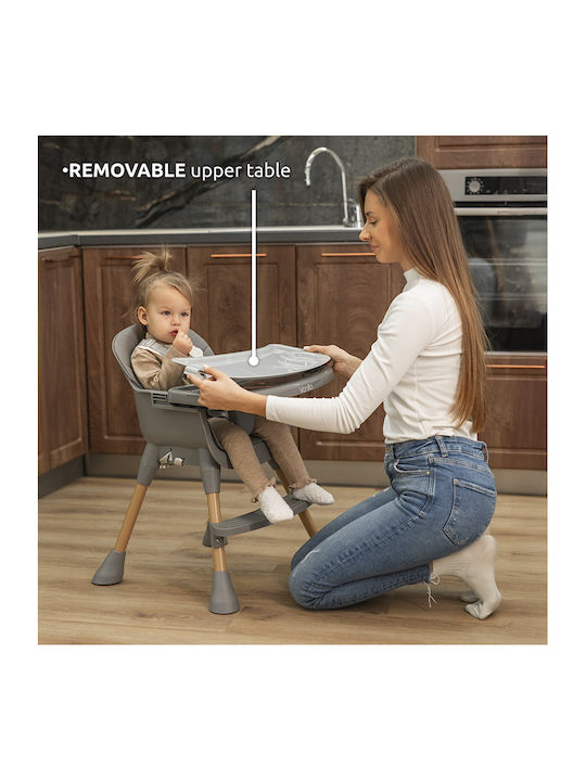 Lorelli Vanilla Highchair 3 in 1 with Adjustable Height Green