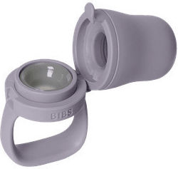 Bibs Silicone Baby Feeder for 4+ months Gray