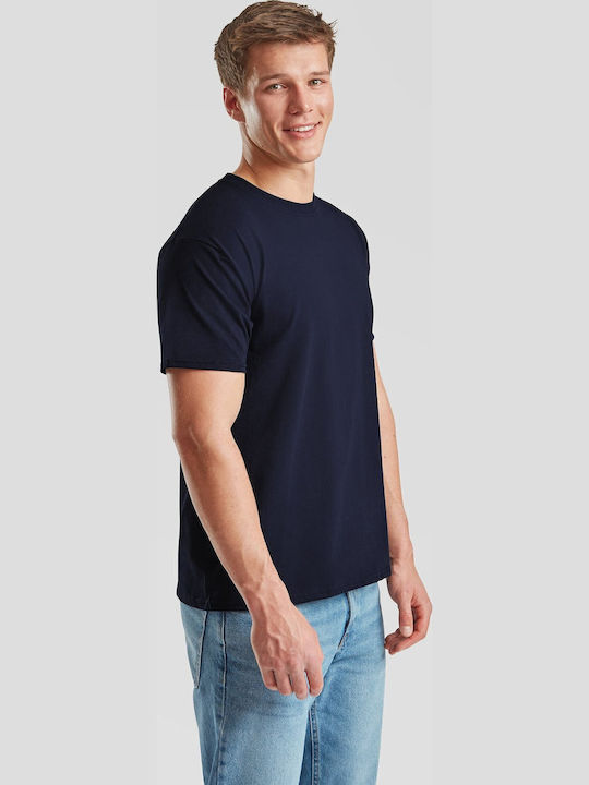 Fruit of the Loom Valueweight T Men's Short Sleeve Promotional T-Shirt Deep Navy Blue