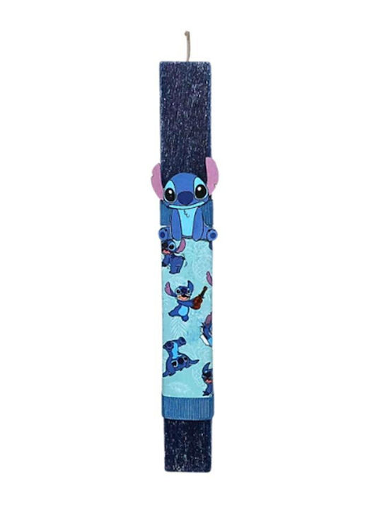 Λαμπάδα Lilo & Stitch Στρογγυλή Αρωματική