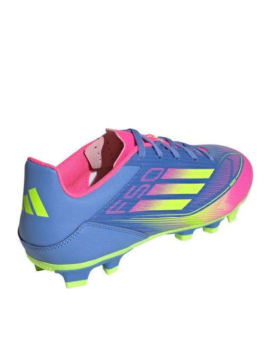 adidas F50 Club Ποδοσφαιρικά Παπούτσια με Τάπες FG/MG Μωβ