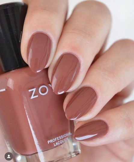 Zoya Glossy Long Lasting Nail Polish Quick Dry Brown 15ml