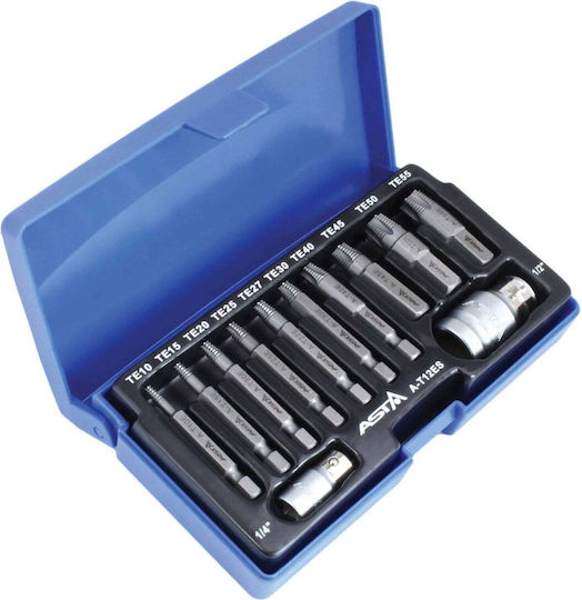 Torx-Bohrer-Set Schraubenausdreher 1/4" 1/3" 12 Stk