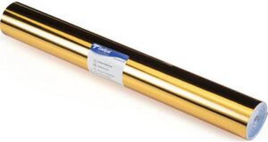 Sadipal Folie autoadezivă pentru învelirea cărților Auriu 20m x 50cm 1buc