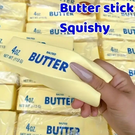Jucărie Squishy în Formă de Baton de Unt