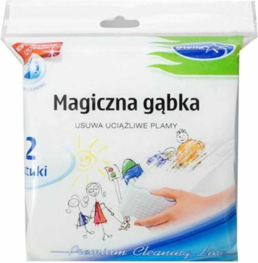 Magic Sponge Set 2 Magic Melamine Sponges Walls Surfaces