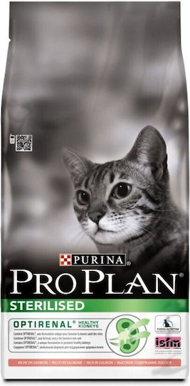 Pro Plan Hrană Uscată pentru Pisici Sterilizate Adulte cu Somon / Porumb / Orez / Păsări de curte / Carne / Ton 1.5kg