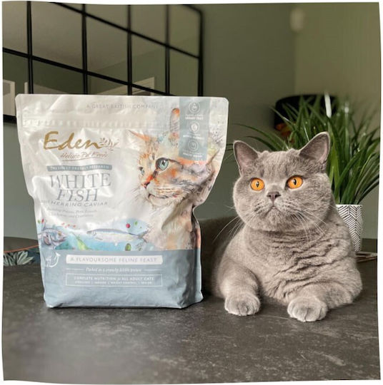 Eden Суха Котешка Храна с Риба / Херинга 1.5кг