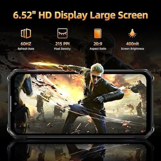 Oukitel WP23 Plus Dual-SIM (8GB/256GB) Widerstandsfähig Smartphone Schwarz