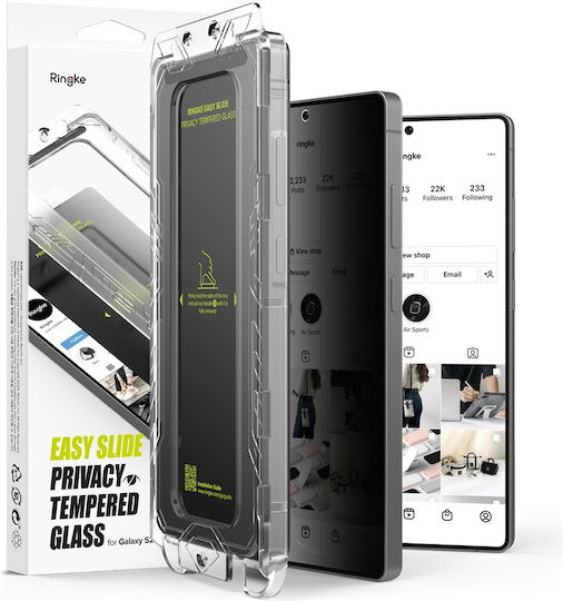 Ringke Privacy Tempered Glass 2τμχ (Galaxy S25 Ultra)