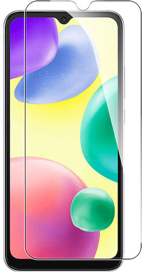 Пълно лепило Закалено стъкло за цялото лице Черен (Redmi 10A)