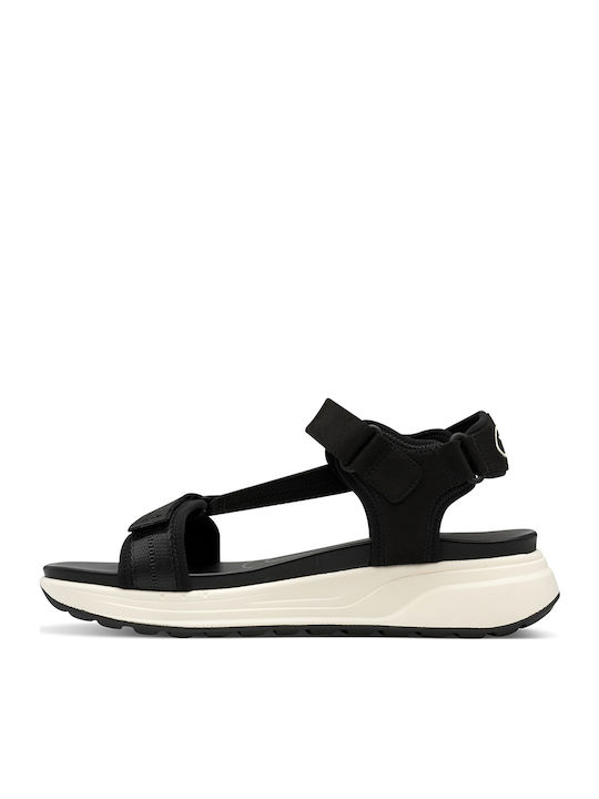 Women's Flat Sandals Sporty Black