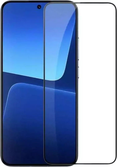 Adeziv complet Tempered Glass Negru (Redmi 13)