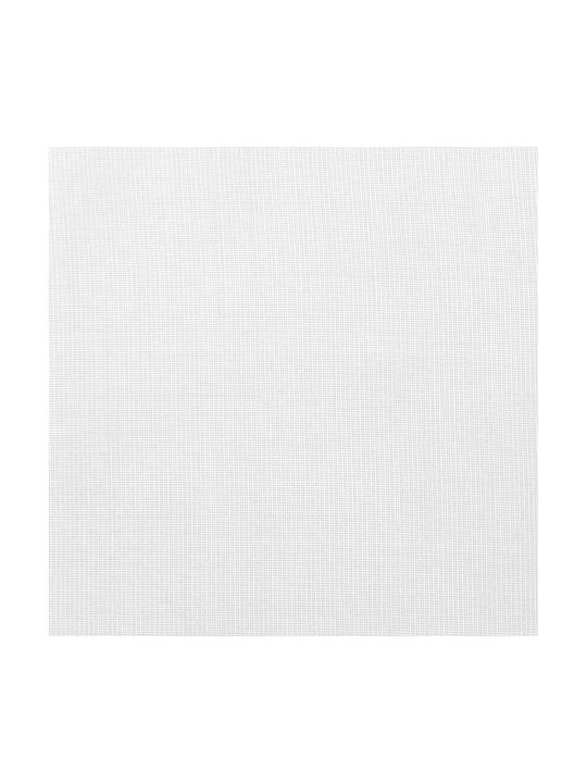 vidaXL Set Curtains Window with Tab Top White 140x260cm