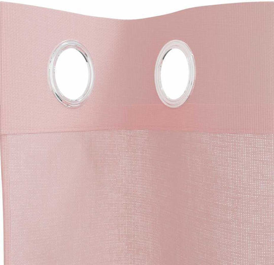 vidaXL vidaXL Vorhänge Fenster mit Grommets Rosa 140x245cm