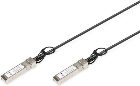 Digitus Καλώδιο Οπτικής Ίνας SFP+ 2m Μαύρο