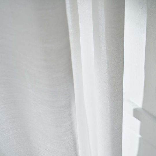 Gofis Home Renata Vorhang Mit Grommet Weiß 140x280cm