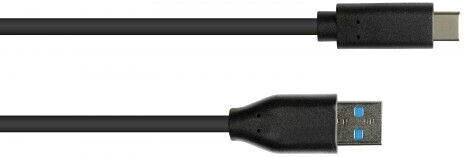 Good Connections Braided USB 3.2 Cable USB-C male - USB-A Μαύρο 1m 2831-AC010S