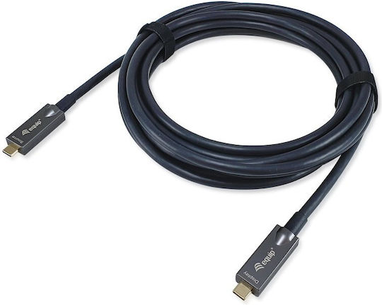 Equip USB 3.2 Cable USB-C Male - USB-C 60W PD Black 10m