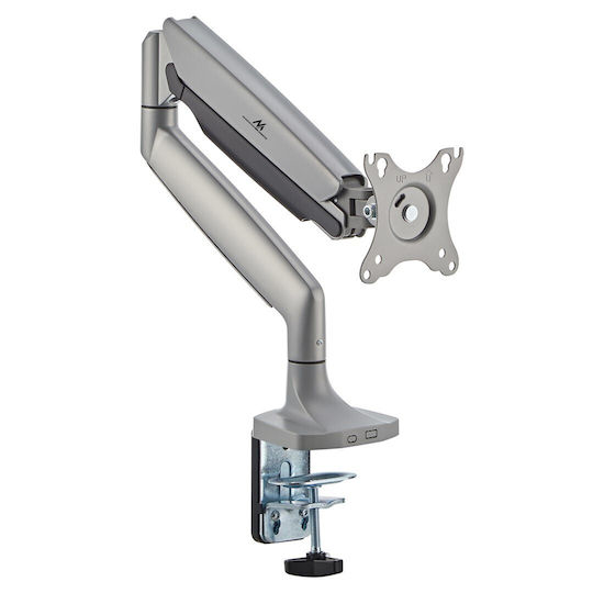 Maclean Energy Stand Desk Mounted Monitor up to 45" with Arm (MC-969)