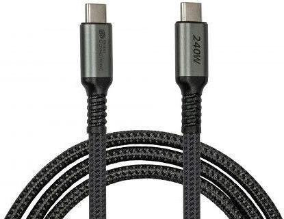 3M USB 2.0 Kabel USB-C Männlich - USB-C 240W PD Grau 3m ST-ST