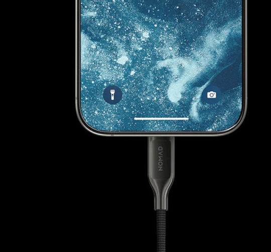 Nomad Kevlar Regular USB 2.0 Cablu USB-C bărbătesc - USB-C 240W Negru 1.5m