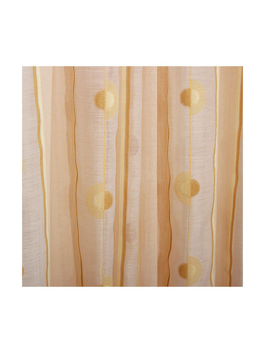 Viopros Vorhang mit Bleistiftfalten Ecru 280x270cm